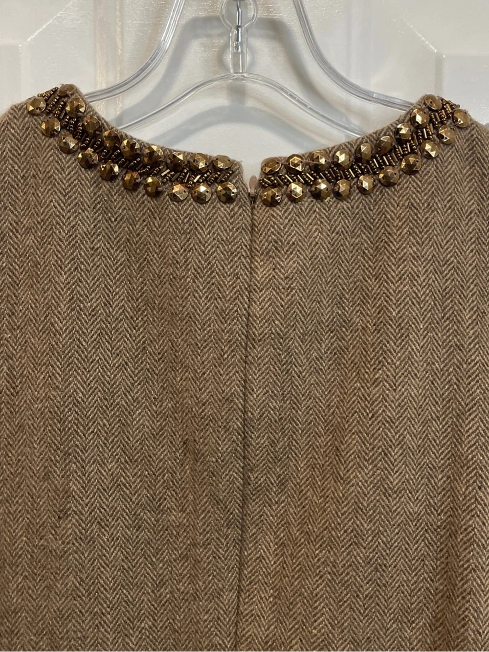 Anthropologie beaded keyhole